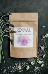 LAVENDER + GRAPESEED BODY SCRUB