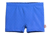 Girls UPF 50+ Printed Swim Boy Shorts  | Sedona Blue