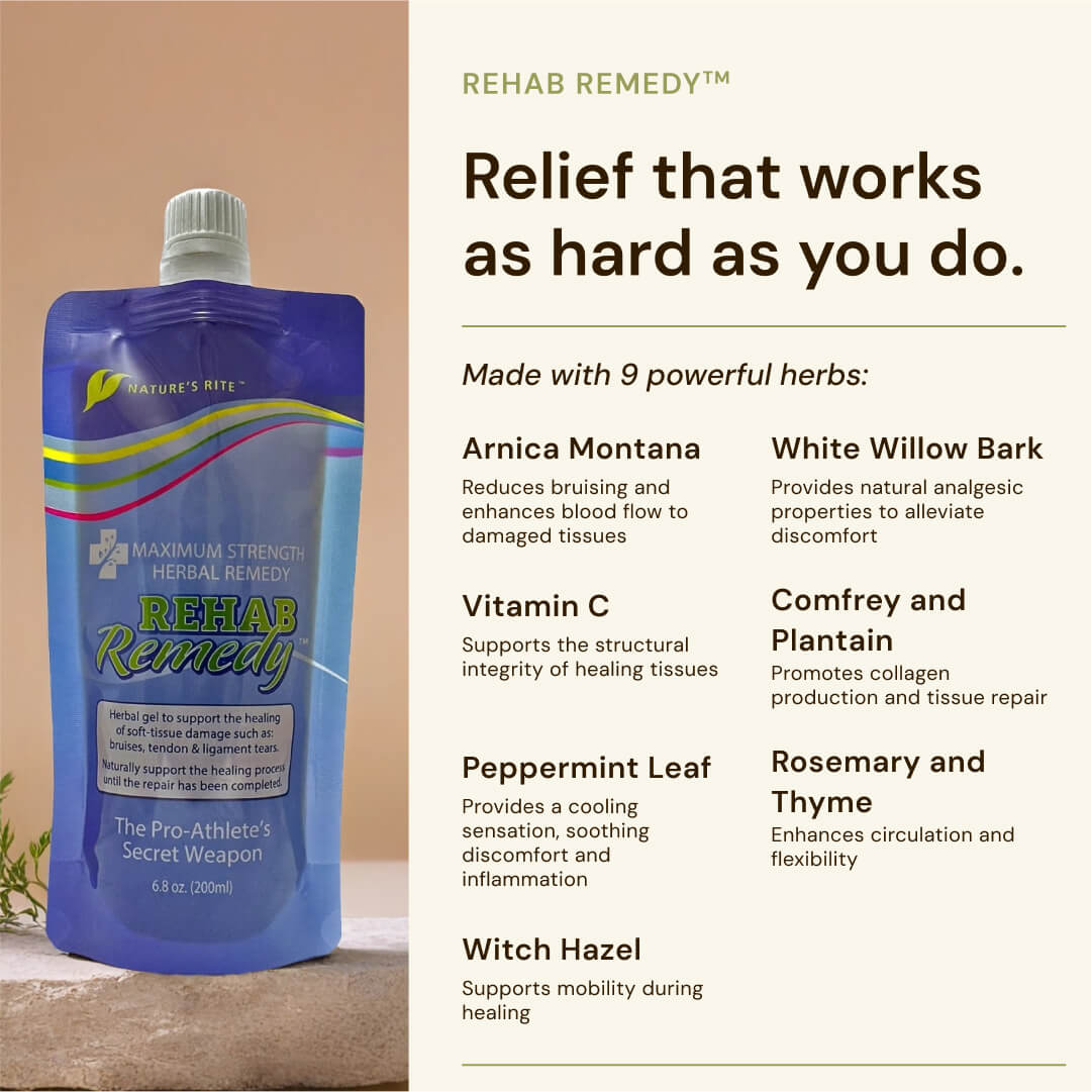 REHAB Remedy – Bruise, Strain, & Tear Repair