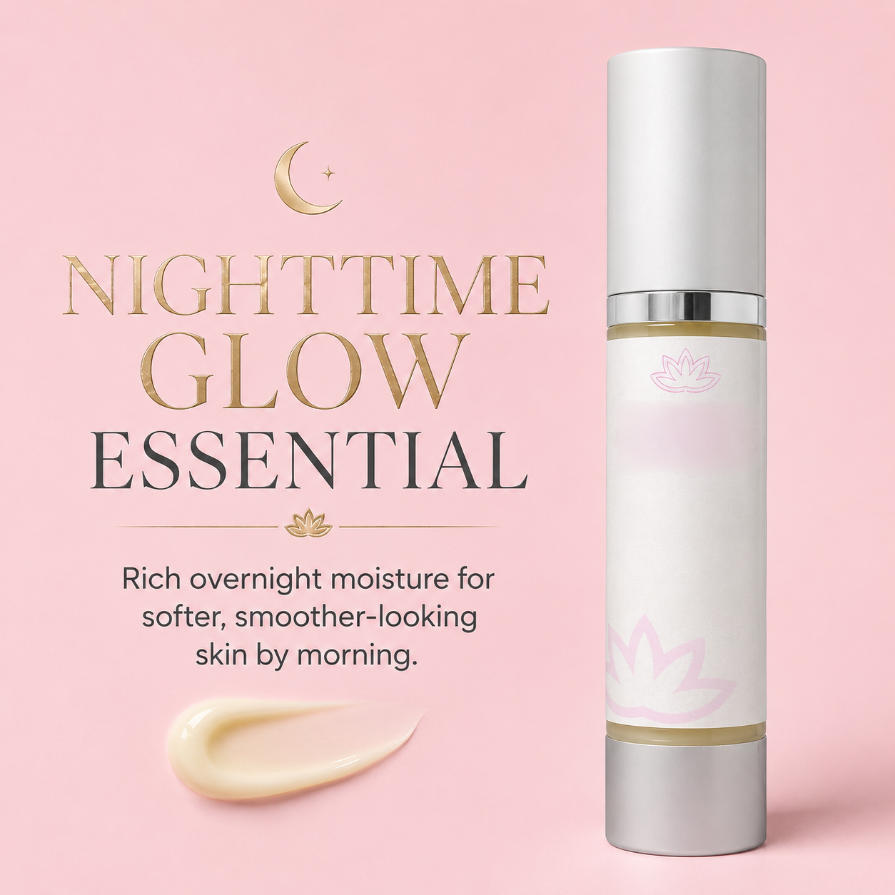 Organic Vitamin A Microcaps Night Cream – Skin Brightener & Age-Defying Formula