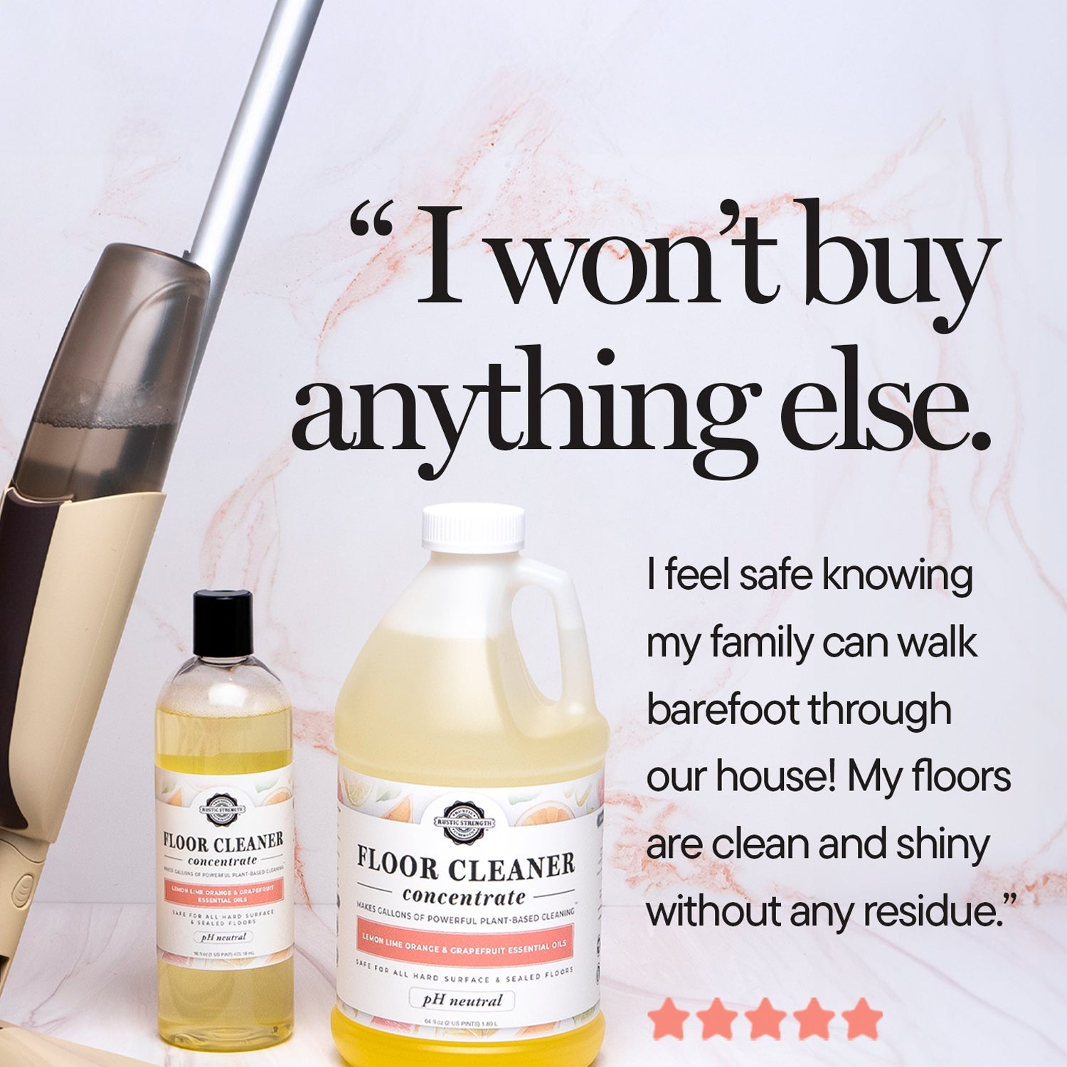Floor Cleaner Concentrate | Bergamot & Cypress