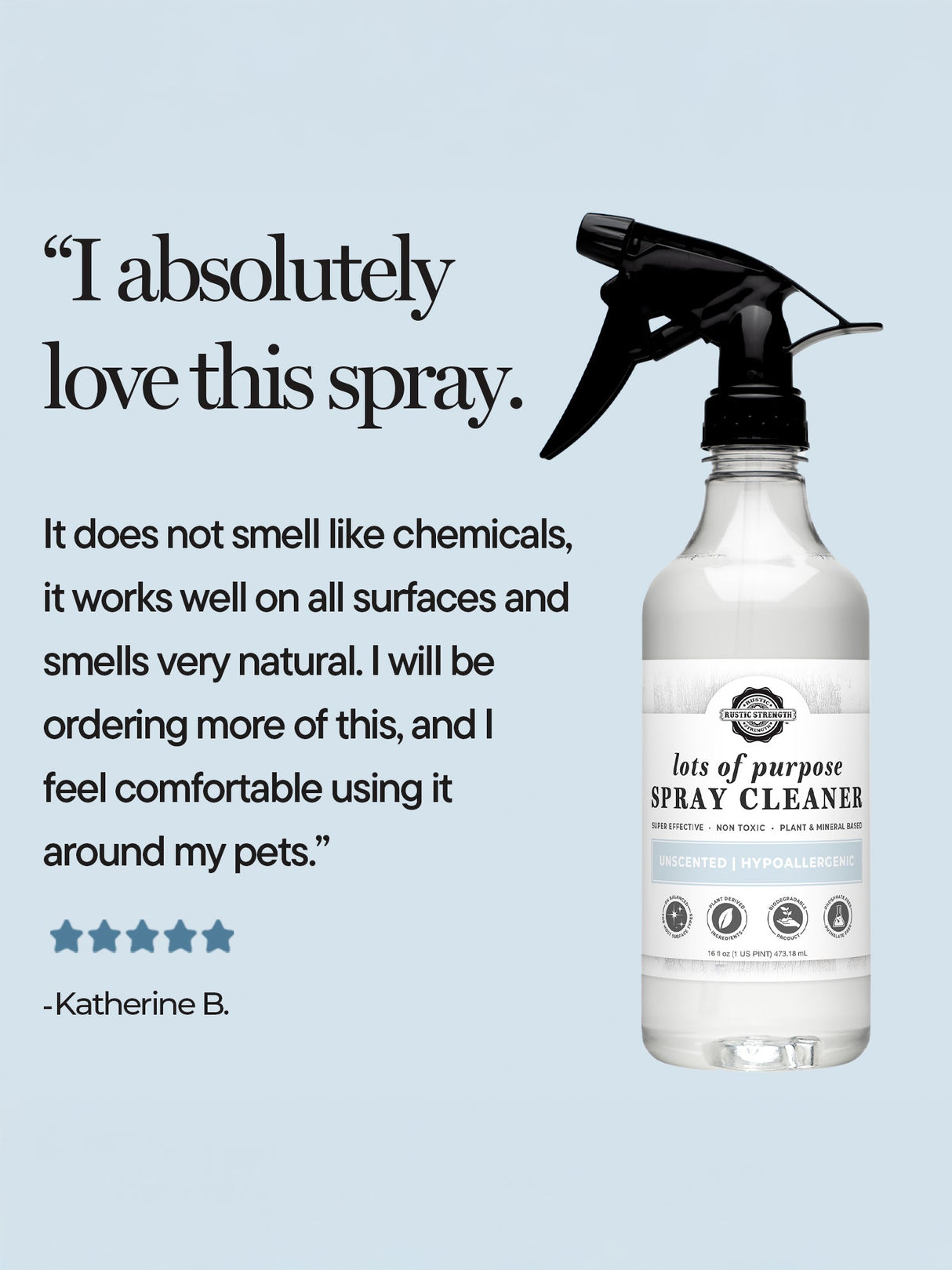 Lots of Purpose Spray Cleaner | Unscented