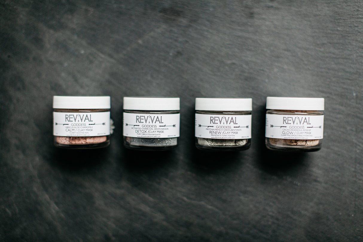 GODDESS CLAY MASK SET