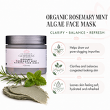Organic Rosemary Mint Algae Face Mask