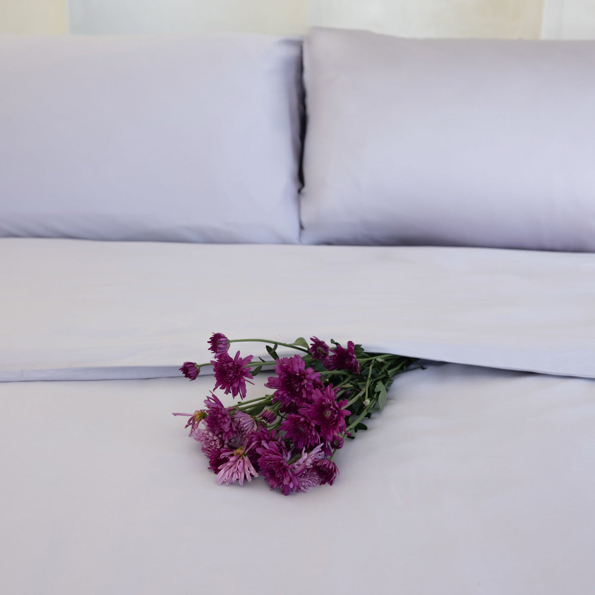 Organic Bamboo Sateen Fitted Sheet