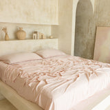 Organic Bamboo Sateen Duvet Cover Set