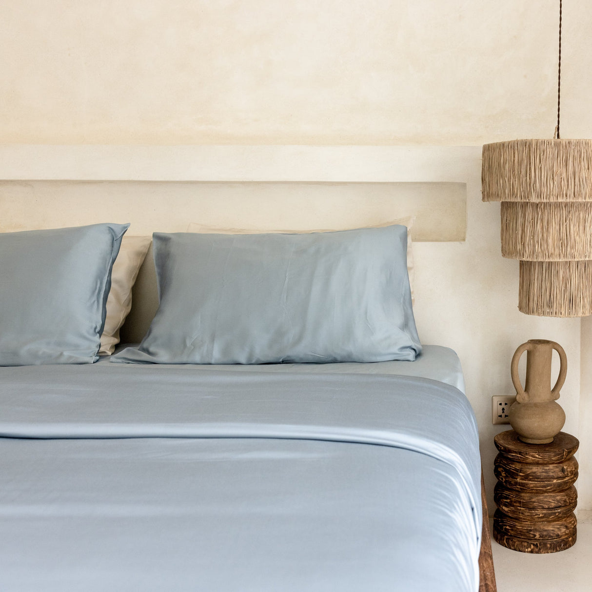 Organic Bamboo Sateen Bed Sheet Set