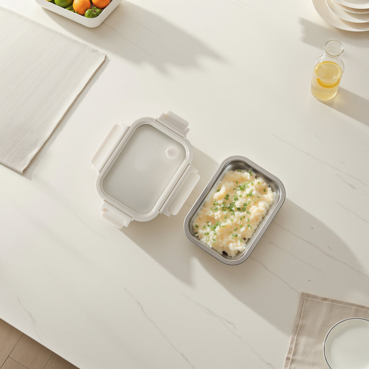 The Stainless Steel Container (Rectangular)