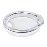 Stainless Steel Rocks Glass with Lid, Dark Walnut