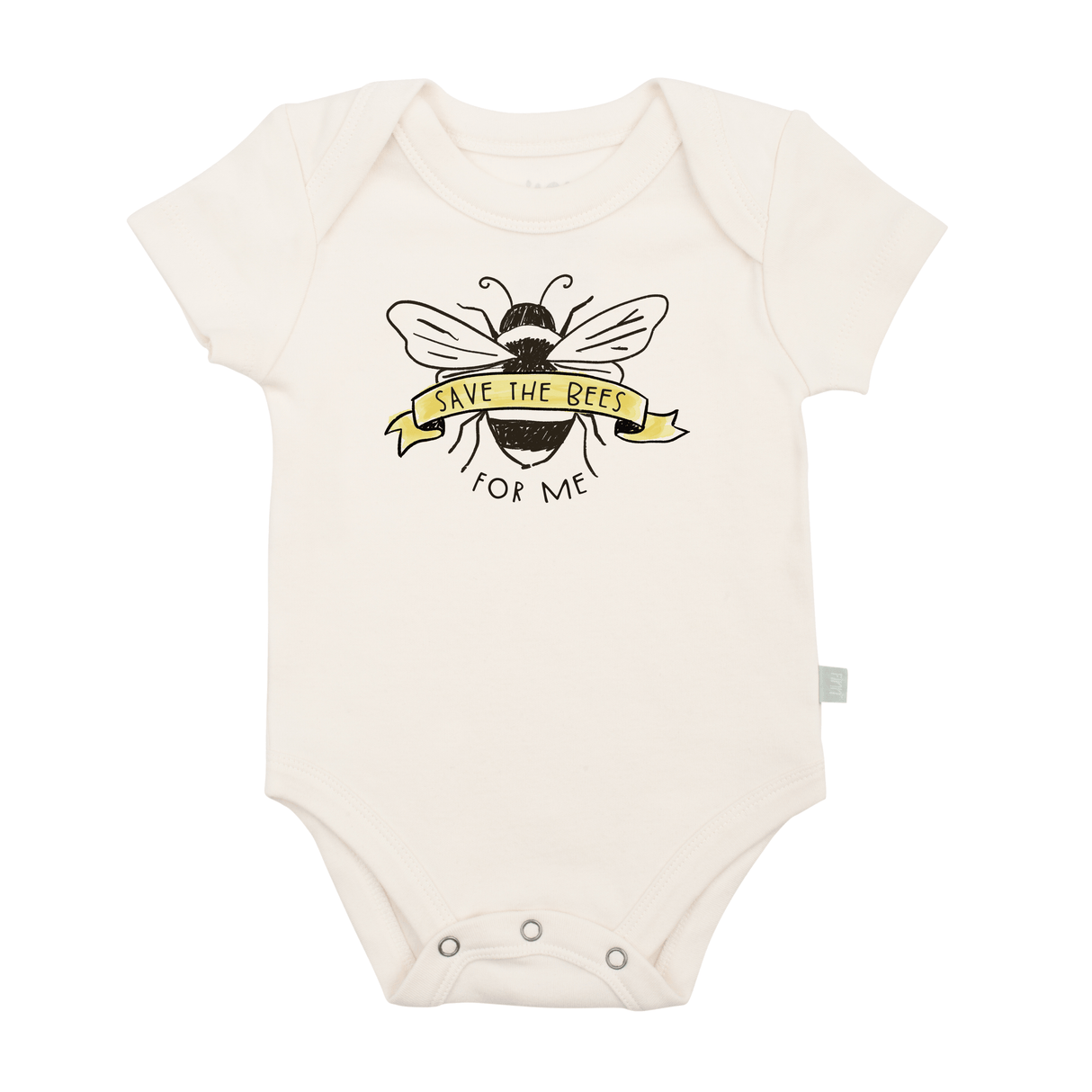 graphic bodysuit | save the bees