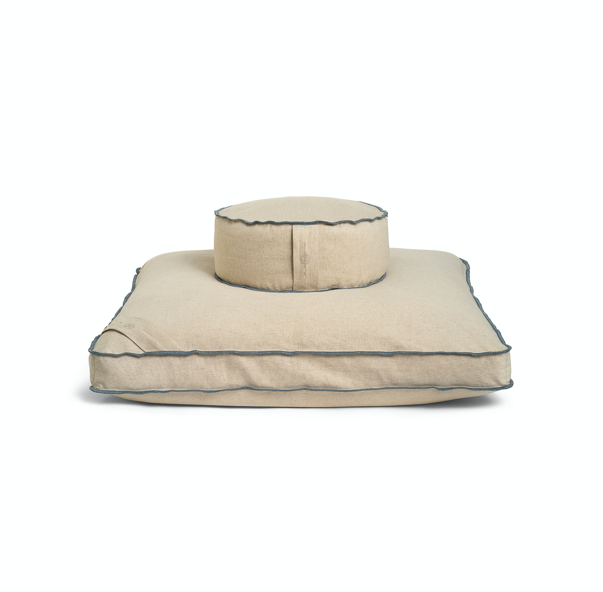 Organic Meditation Cushion Set - dune