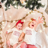 long sleeve graphic bodysuit | wonder and cheer