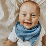 basics bib |  periwinkle blue