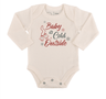 long sleeve graphic bodysuit | baby its cold outside