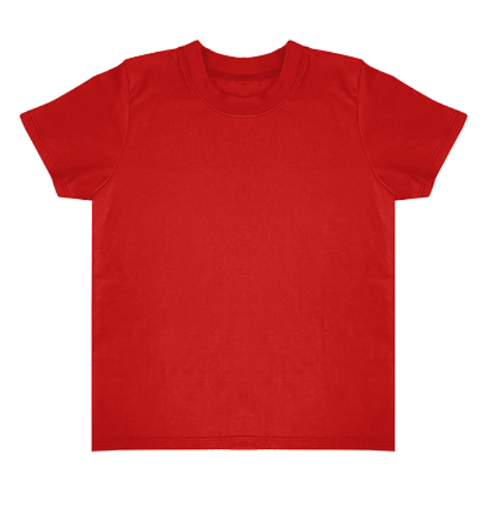 Infant Tee | Cherry Red