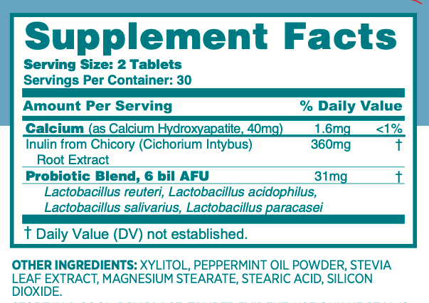 Mint Oral Probiotics