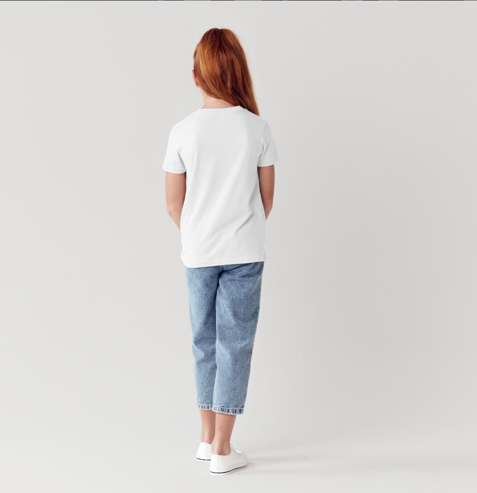 Organic Cotton Kids Traceable Lead with LOVE T-Shirt