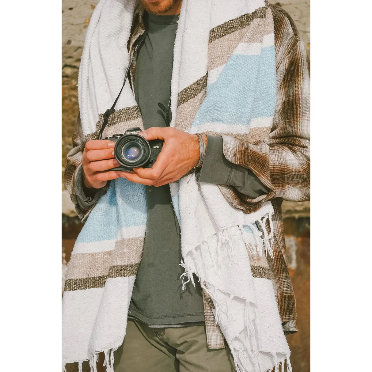 Sustainable Throw Blanket - Seaward