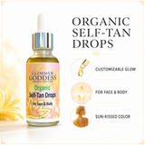 Organic Self Tan Drops for Face & Body 1 oz.