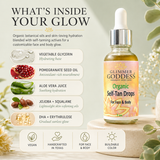 Organic Self Tan Drops for Face & Body 1 oz.