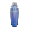 Stainless Steel Cocktail Shaker, Shimmer Blue