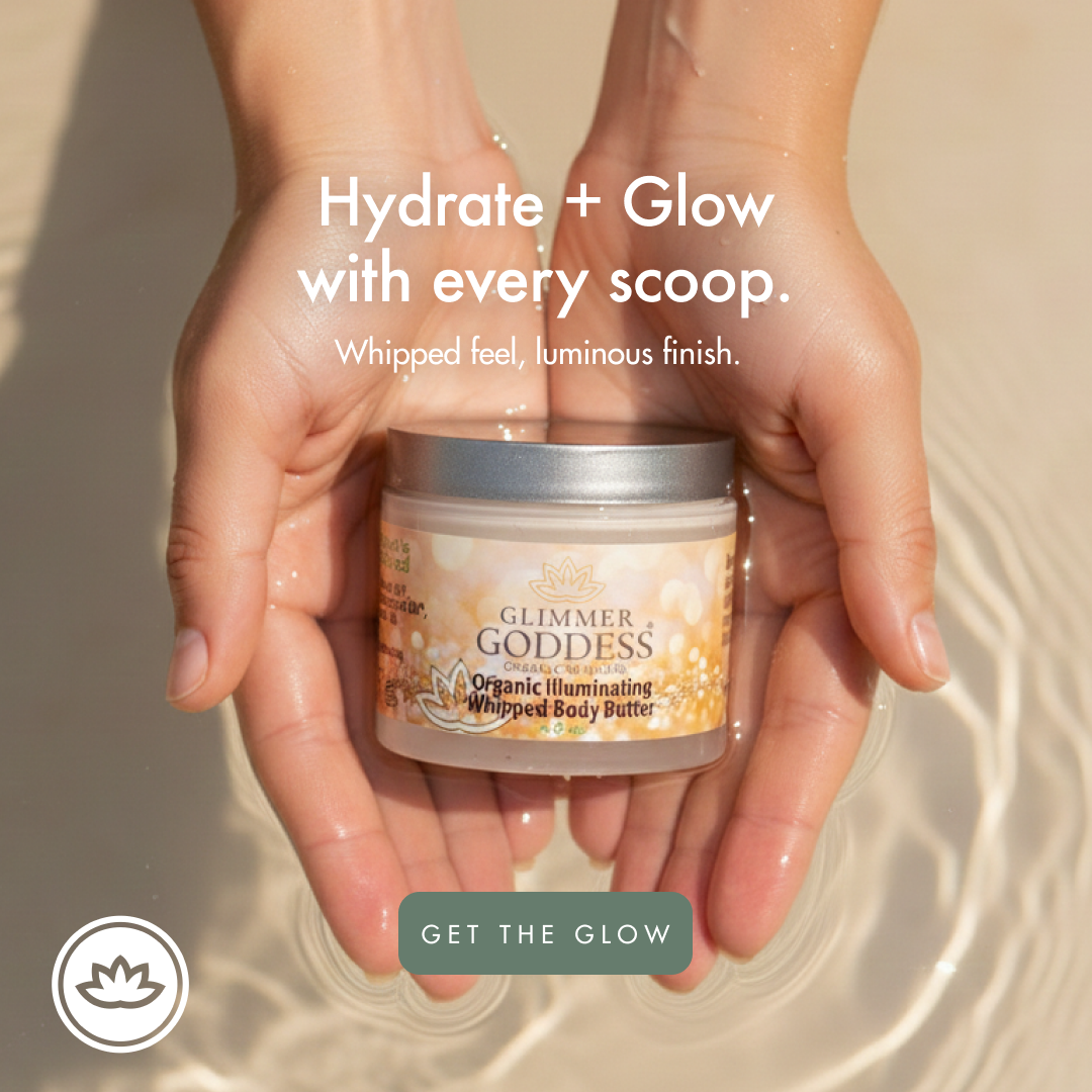 Organic Shimmering Body Butter Whipped To Perfection