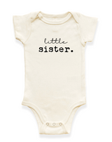 Little Sister Organic Baby Bodysuit