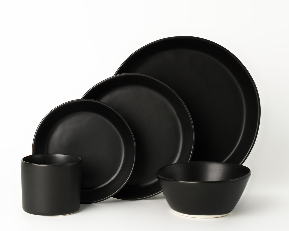 5 Piece Skali Coupe Dinner Setting