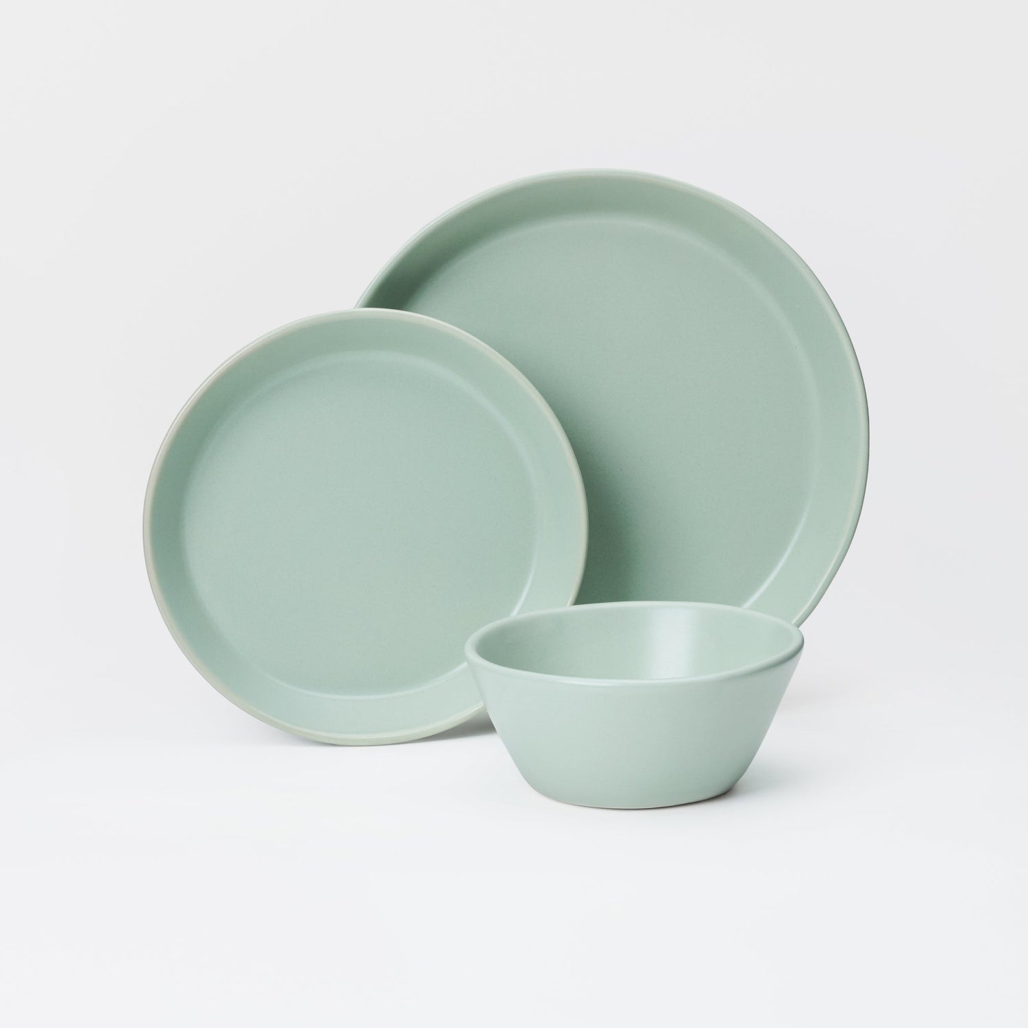 3 Piece Skali Coupe Dinner Setting