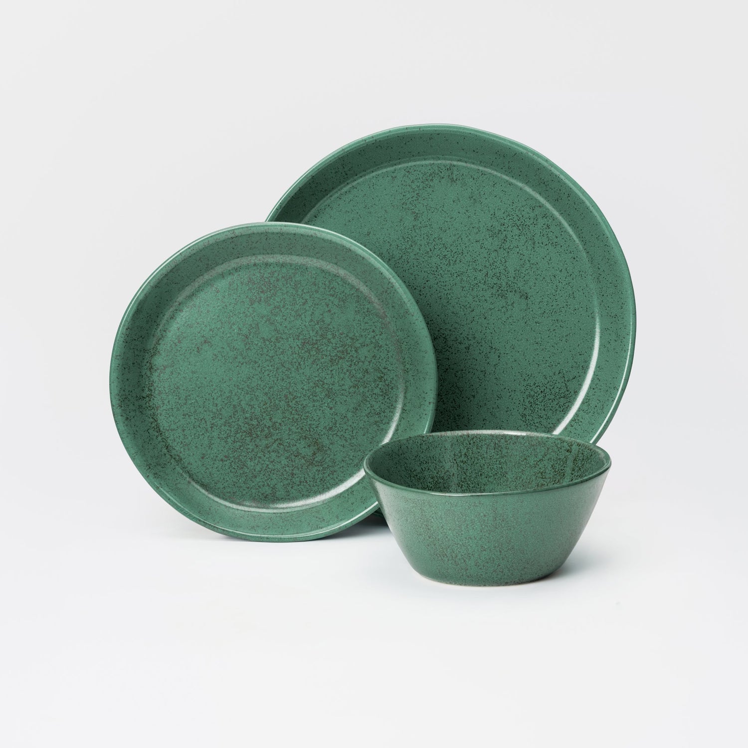 3 Piece Skali Coupe Dinner Setting