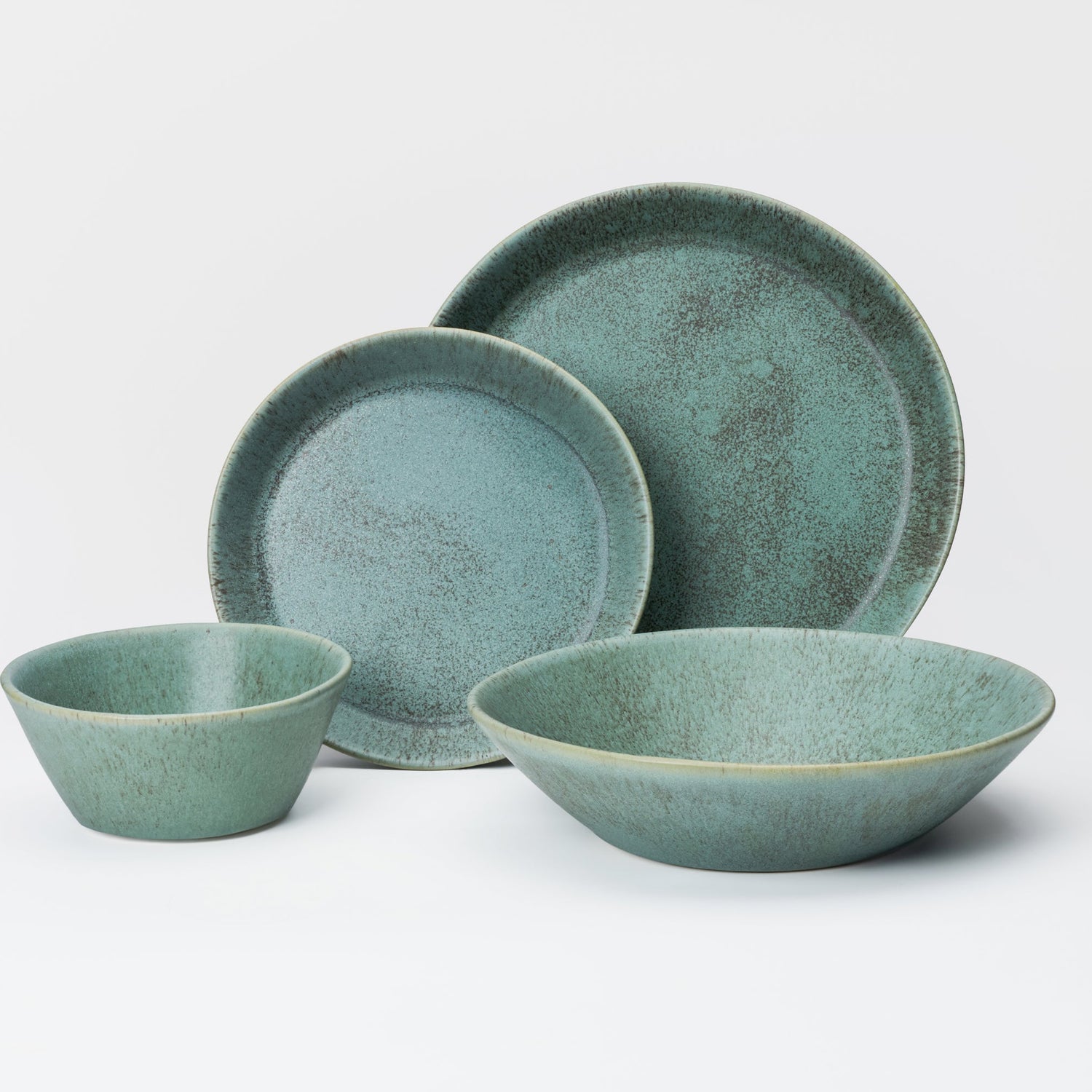 4 Piece Skali Coupe Dinner Setting