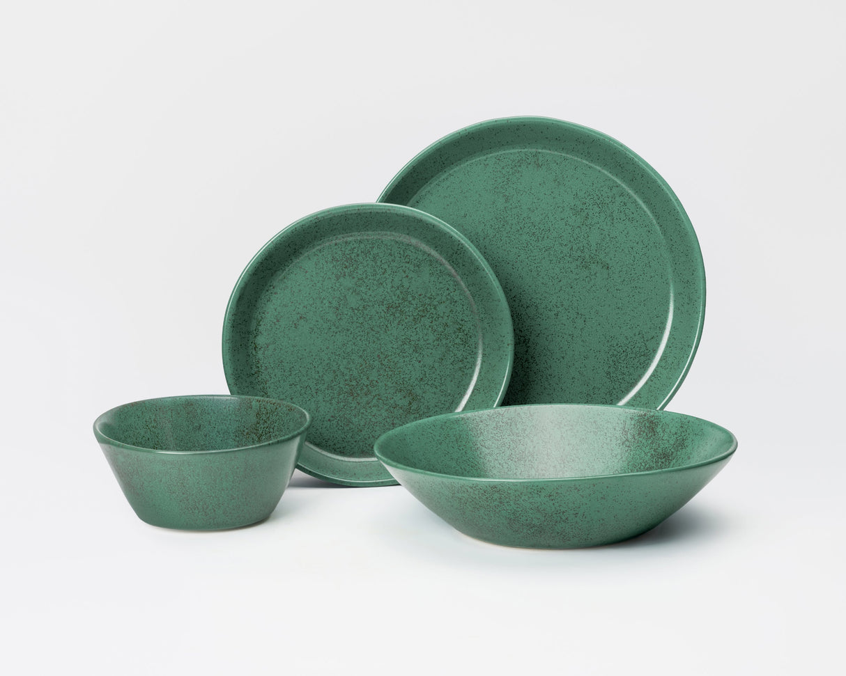 4 Piece Skali Coupe Dinner Setting