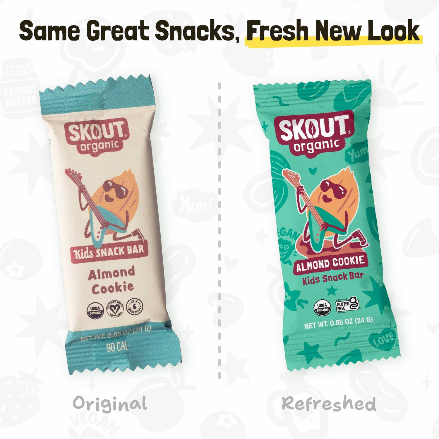 Skout Organic Almond Cookie Kids Bar