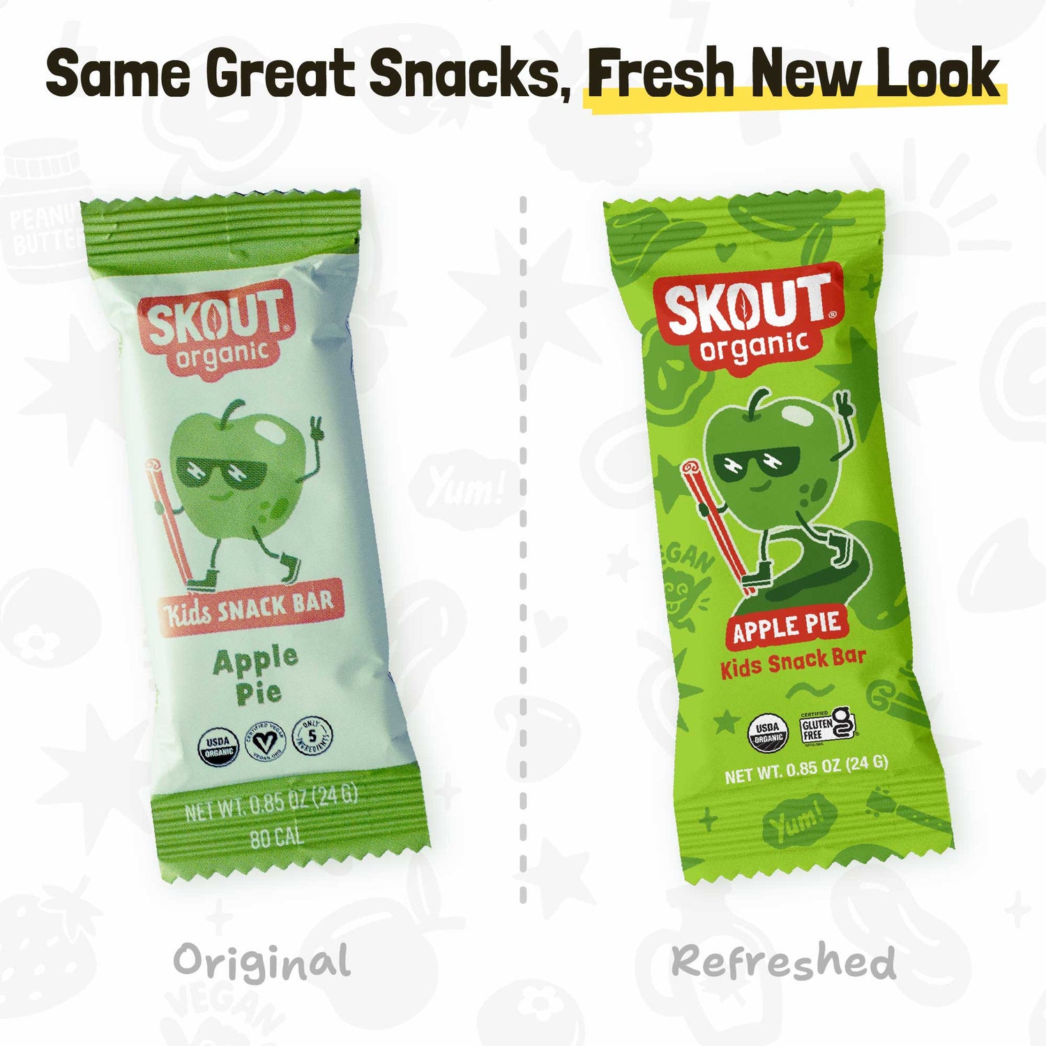 Skout Organic Apple Pie Kids Bar