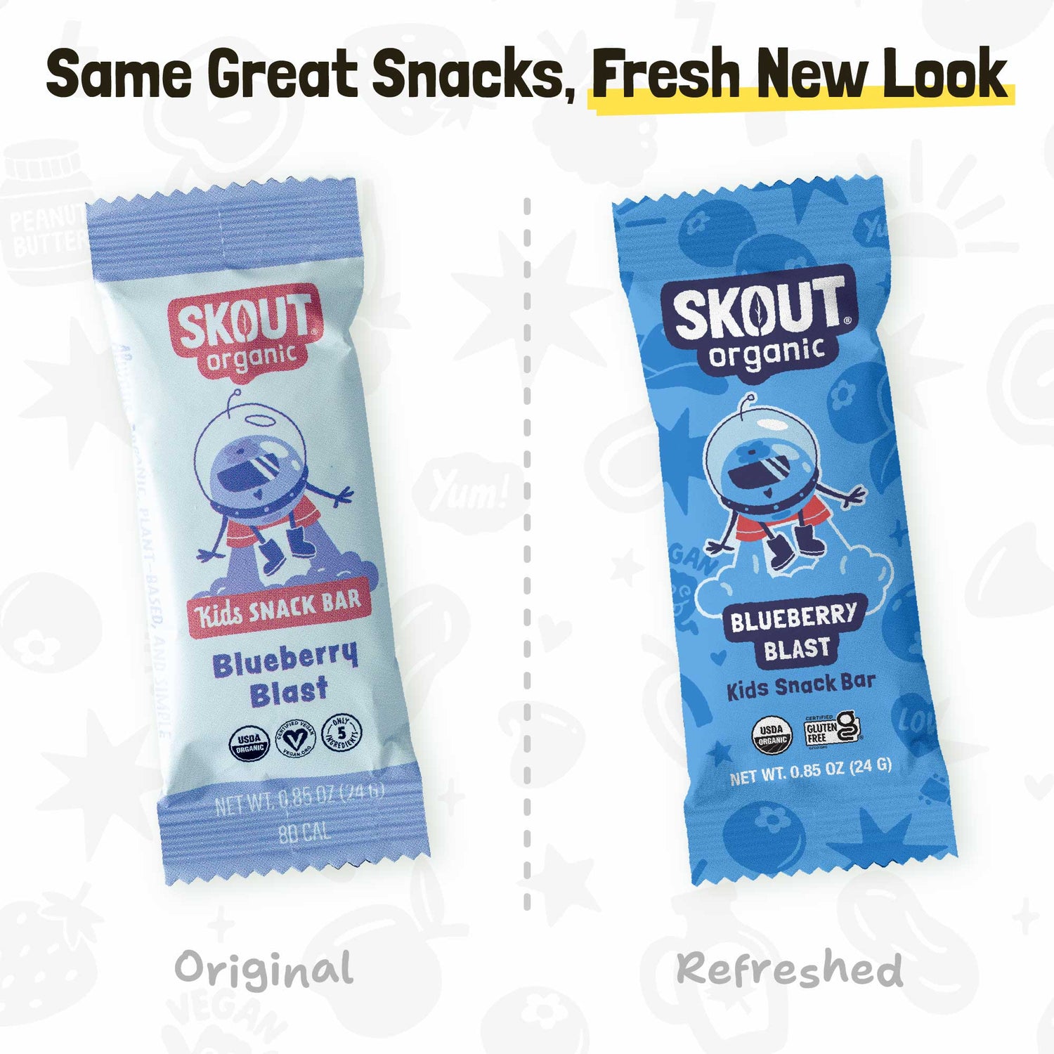 Skout Organic Blueberry Blast Kids Bar