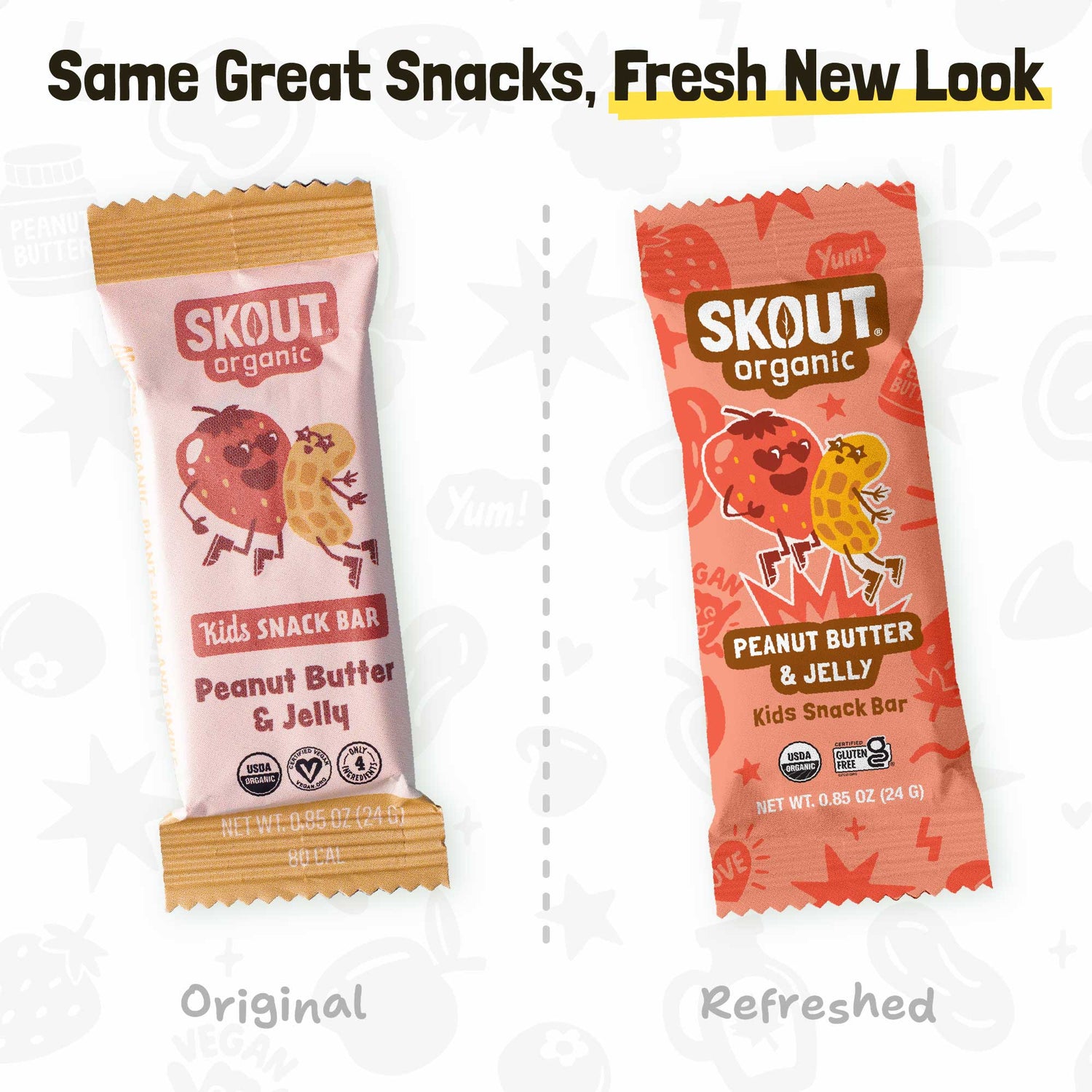 Skout Organic Small Batch Kids Bar Variety Pack - 36 Pack