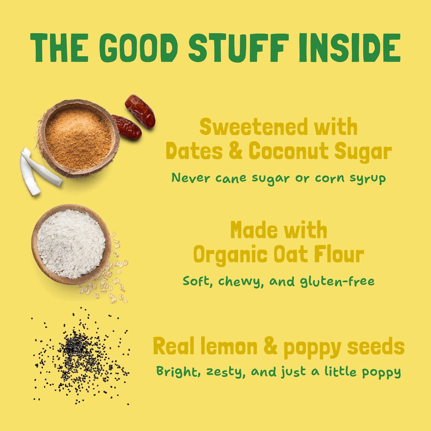 Skout Organic Lemon Poppyseed Soft Baked Cookies