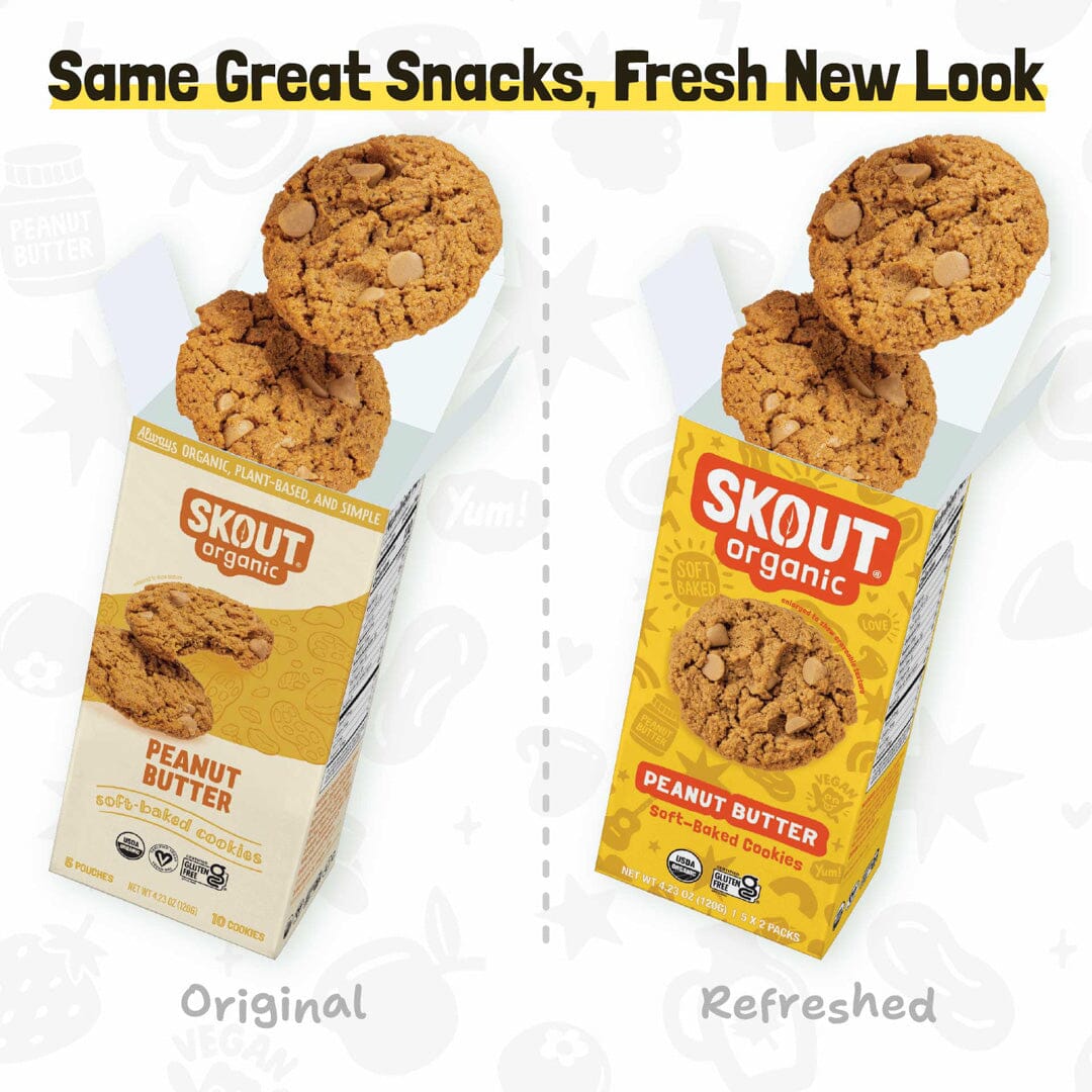 Skout Organic Peanut Butter Soft Baked Cookies