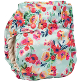 Smart One 3.1 Cloth Diaper - Aqua Floral