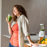 Wide 10" Glass Straw Set - Seaglass