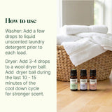 Wool Dryer Balls 6 Pack and Sparkling Laundry Blend 3 Pack