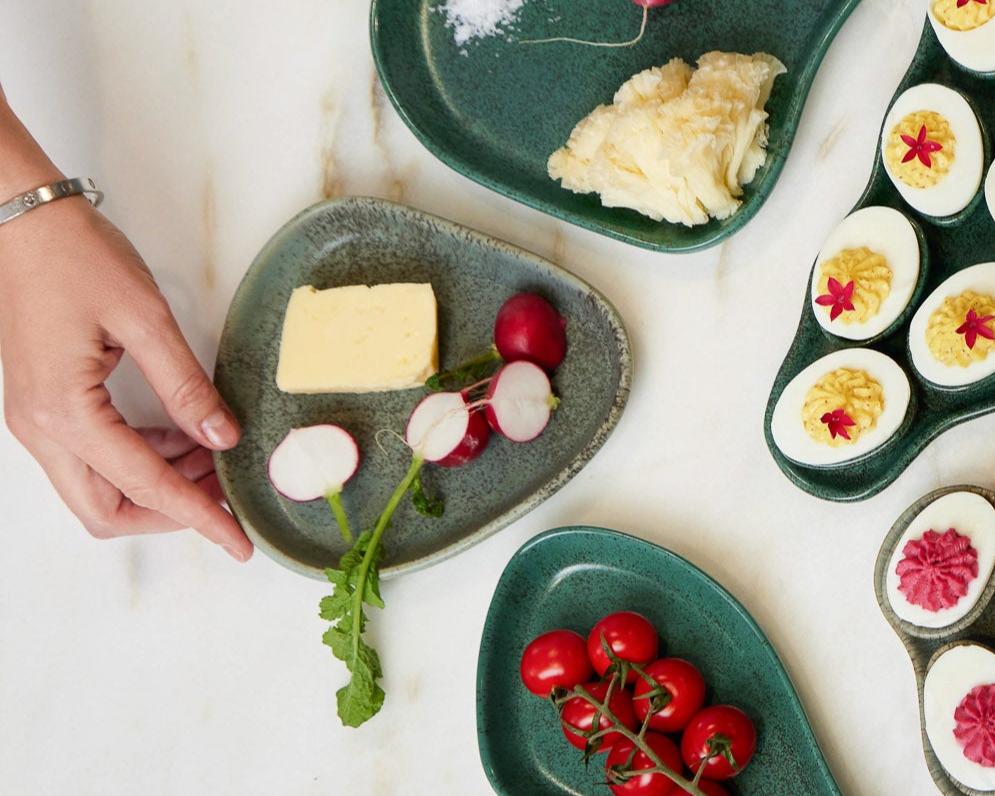 Riverstone Side Plates, Stacy London & Haand Collection