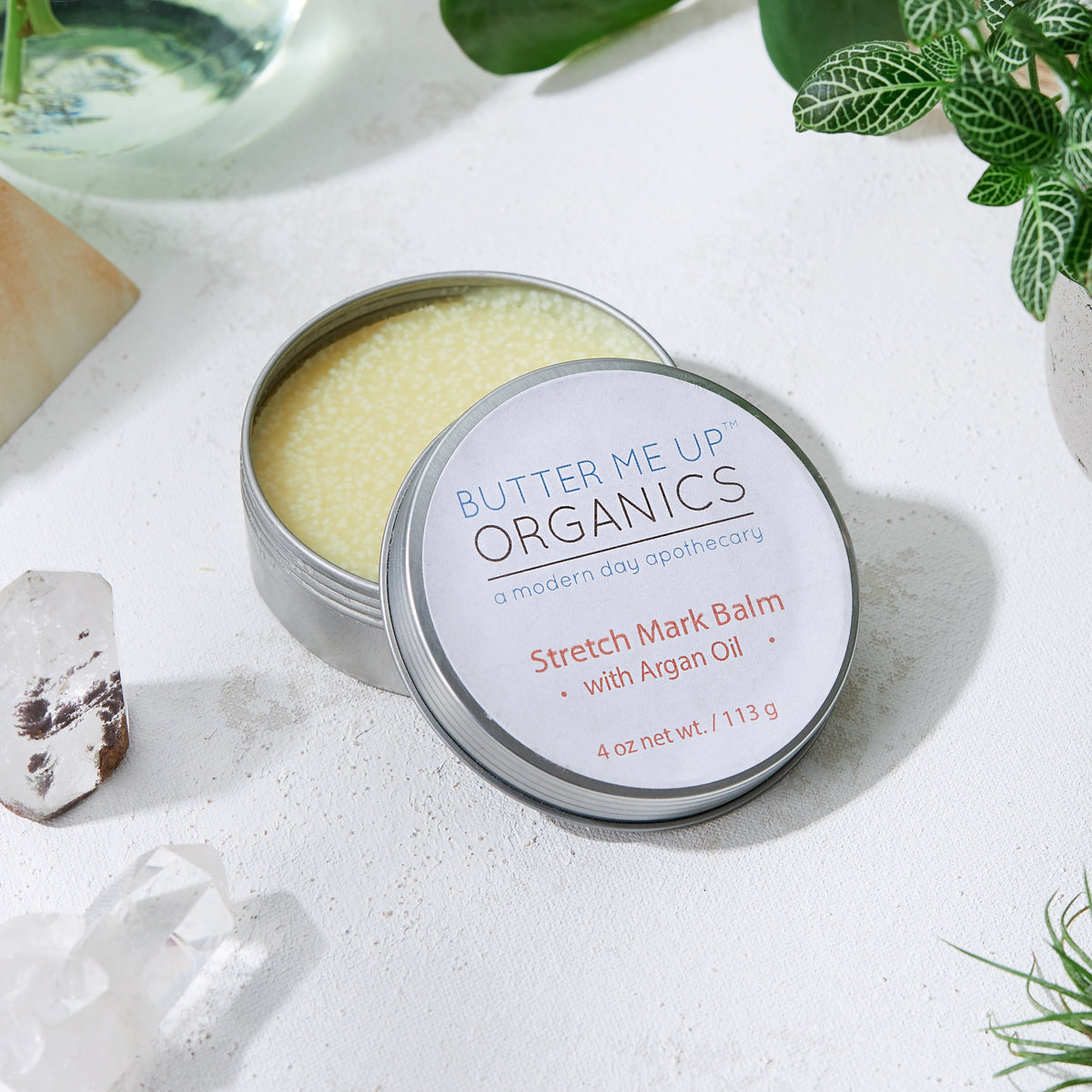 Organic Stretch Mark Body Butter Argan Oil/ Stretch Marks / Stretch Ma ...