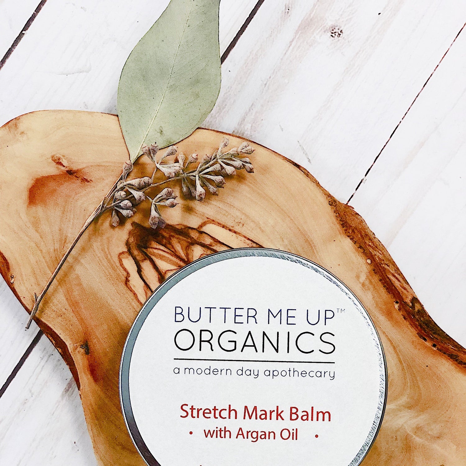 Organic Stretch Mark Body Butter Argan Oil/ Stretch Marks / Stretch Mark Salve / Stretch Mark Reducer / Organic Skincare / Butter Me Up