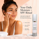 Triple Action Daily Organic Face Moisturizer