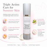 Triple Action Daily Organic Face Moisturizer