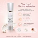 Triple Action Daily Organic Face Moisturizer