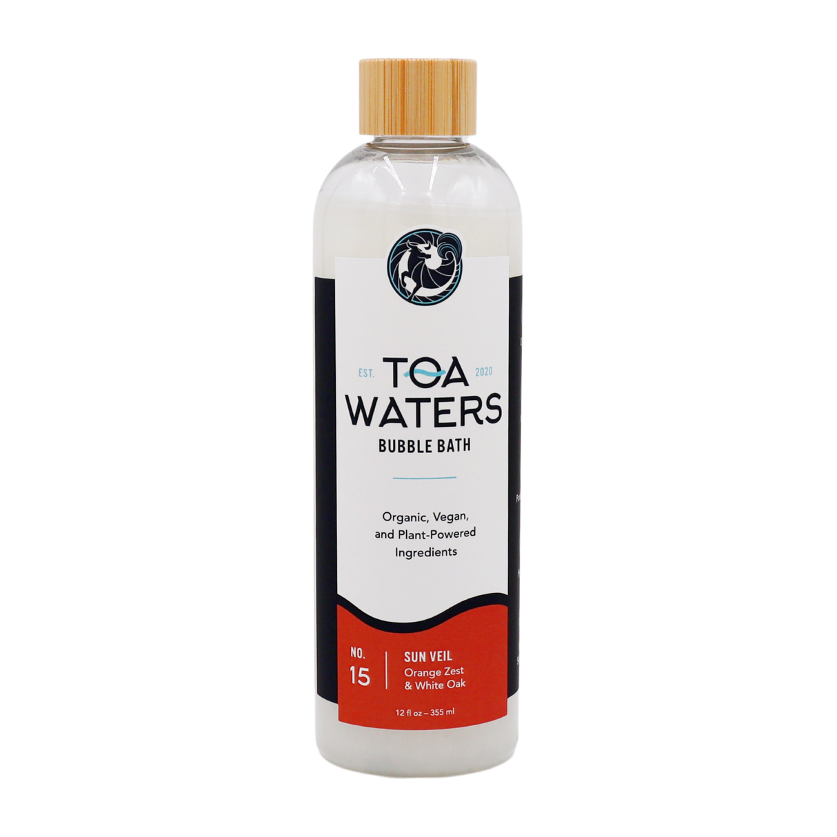 Sun Veil Bubble Bath - Orange Zest and White Oak