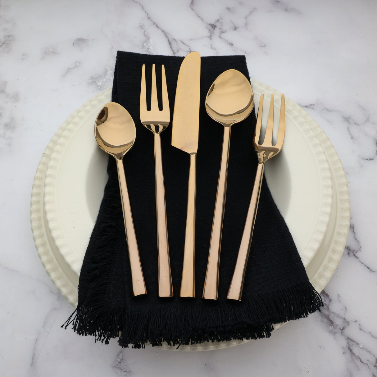 Sundance PVD 5 Pc. Flatware Set