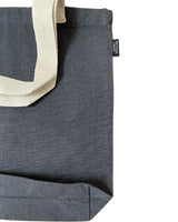 Recycled Canvas Tote Bag - Charcoal